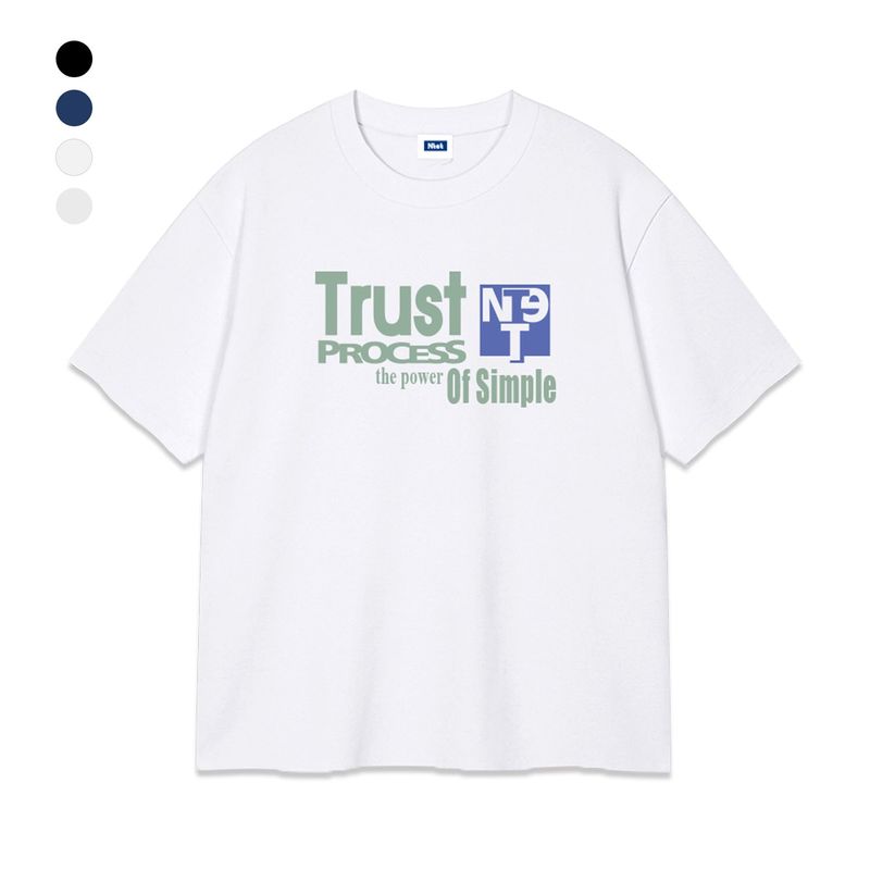 NTET(エヌティーイーティー)の「trust process over fit t-shirt (4color)(Tops)」
