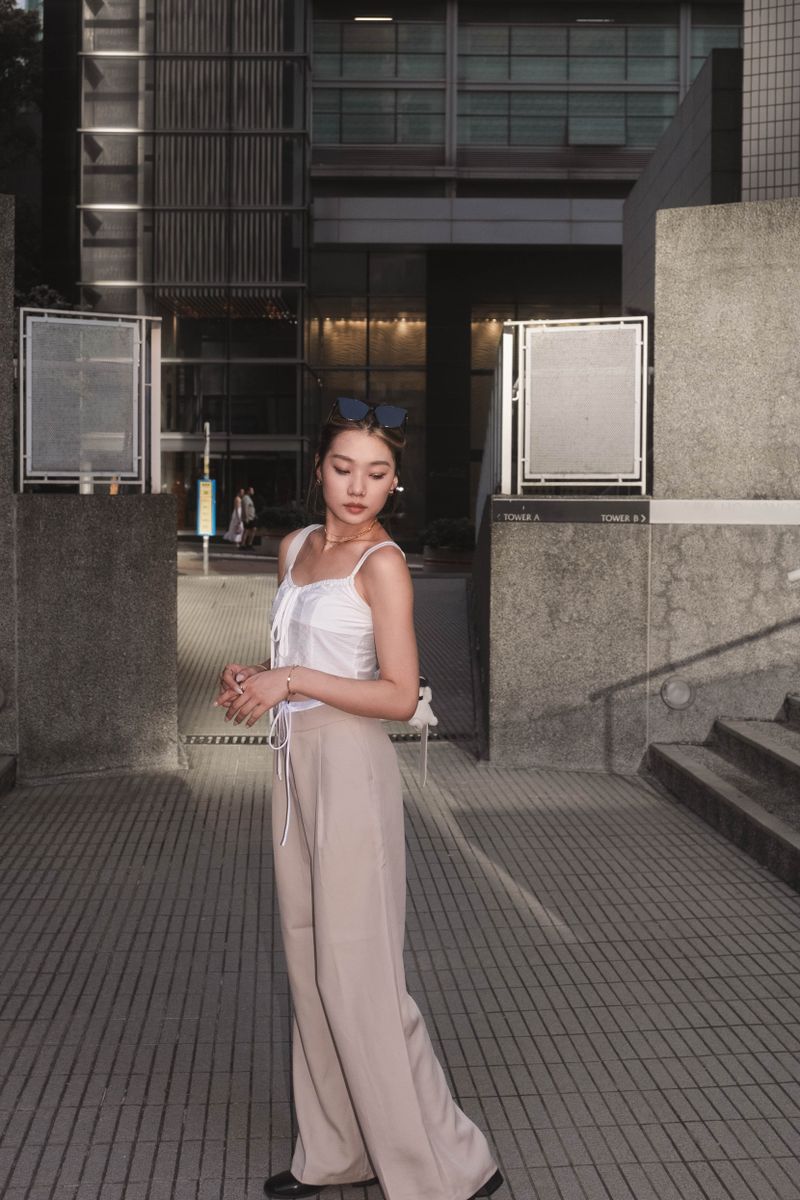 Hugging U Wide Leg Slacks - 2 colours