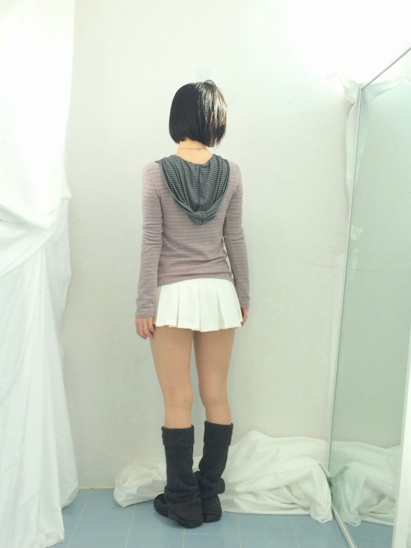 Basic Pleated Miniskirt