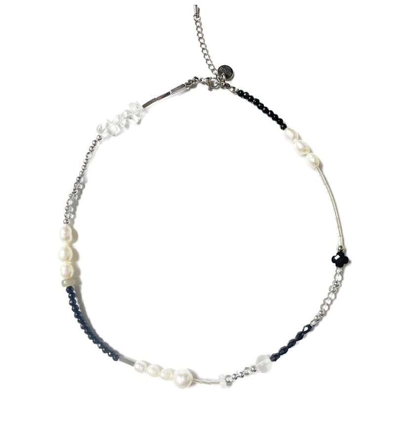 RUNDS(ランド)の「pearl mix necklace(Accessories)」