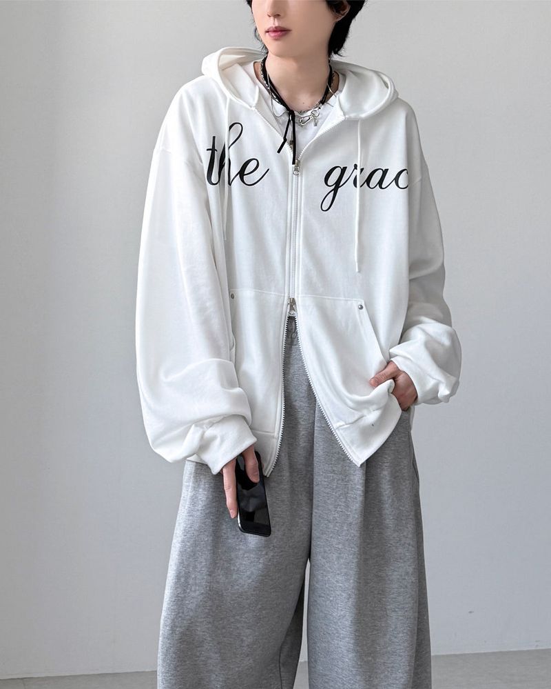 Java Stud Hood Zip-Up