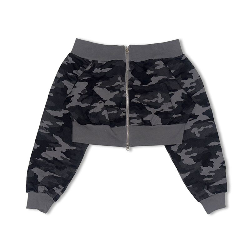 camo off zip-up (3colors)