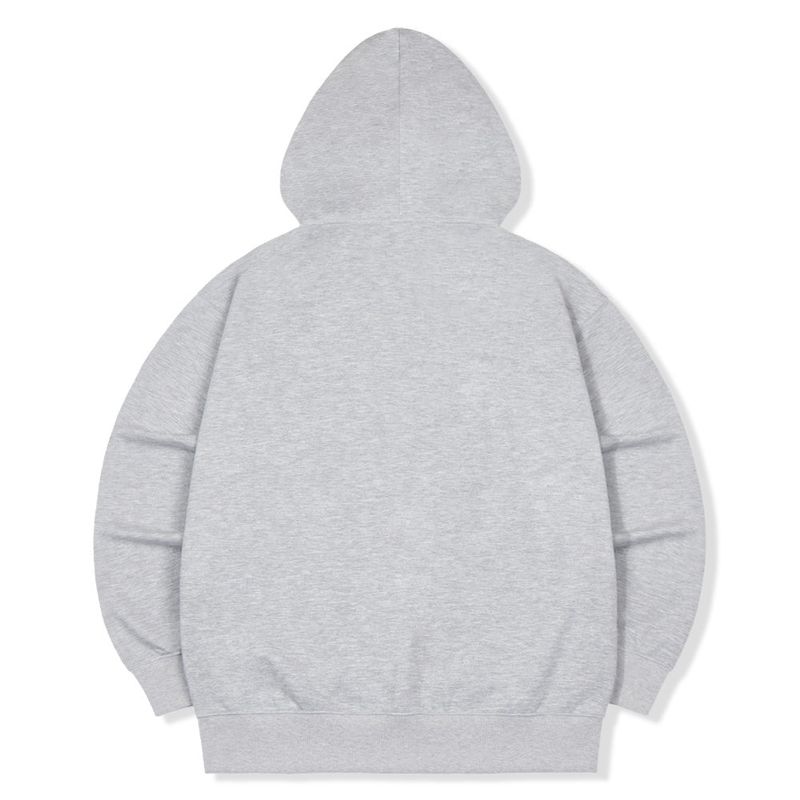 2way Oversized Zip-Up Hoodie - 2COLOR