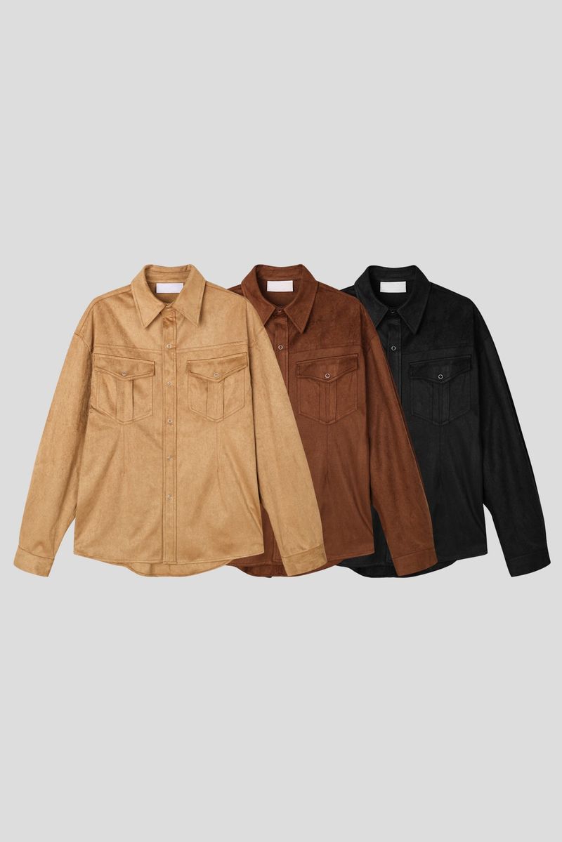 Yard suede western shirt