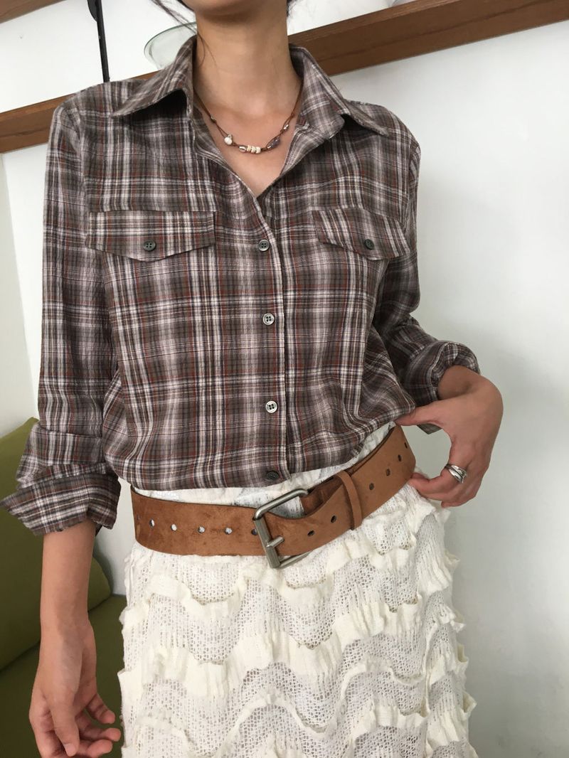 DUGGY（ダギー）の「Big Buckle Suede Belt (2color)（Fashion Accessories）」
