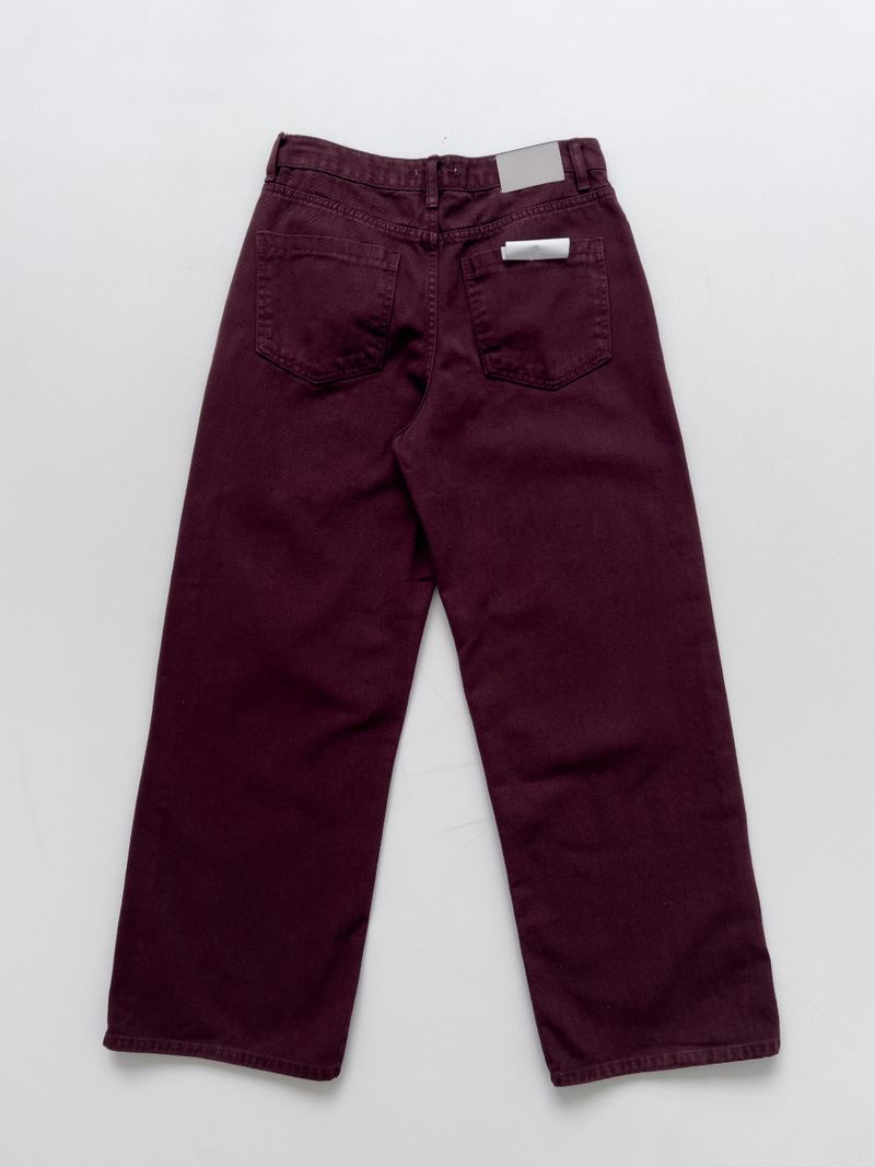 602 Dyed Cotton Wide Pants