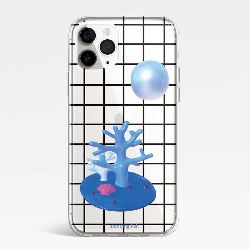 standingfish(スタンディングフィッシュ)の「Coral Phone Case (jell hard)(Smartphone Accessories)」