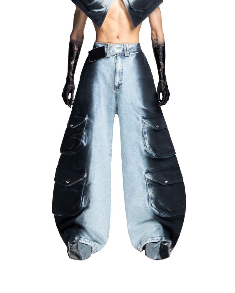 DKILLUMINATE（ディーケーイルミネイト）の「HOPEFUL BLUE DENIM PANTS（Pants）」