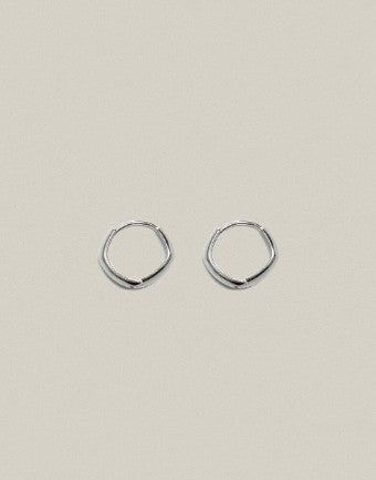 Angular Huggies Silver