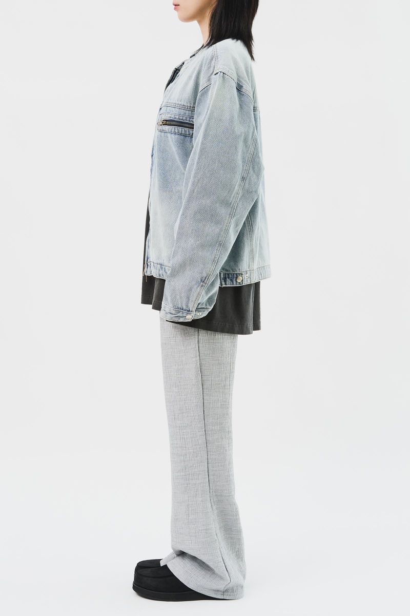 Module Biker Denim Jacket (3color)