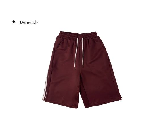 Burin Cut Track Bermuda Training Pants