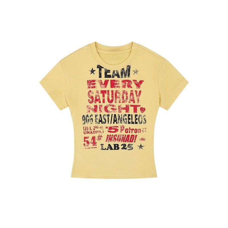 Cozy&Kitsch(コージーアンドキッチ)の「EastAngelos Team Graphic Tee 231776620(Tops)」