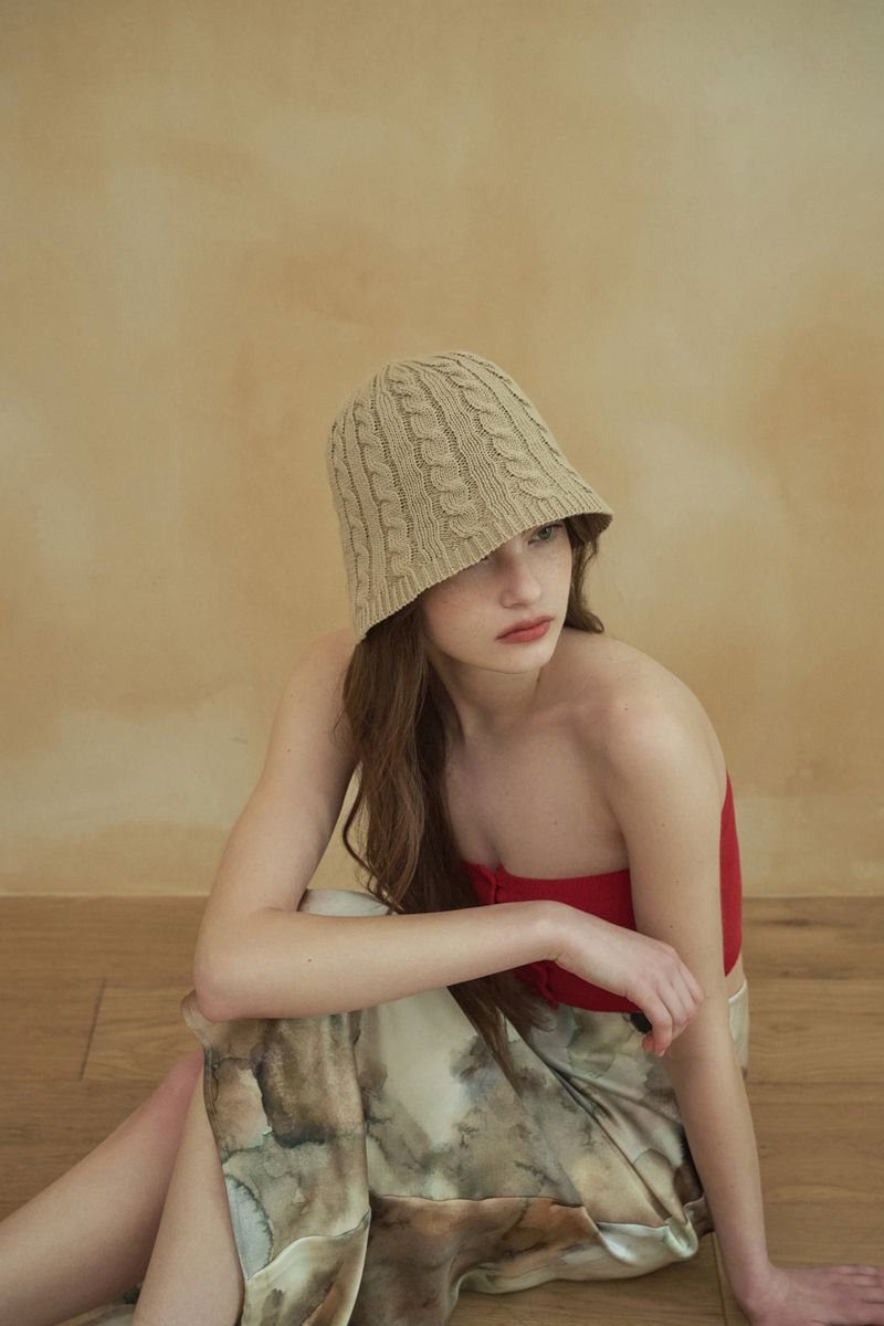 MILLY bucket hat_lightbeige