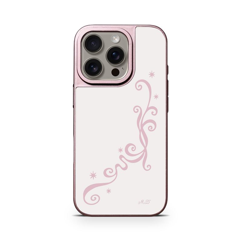 Wavy Color Bumper Case (PINK)(MagSafe)