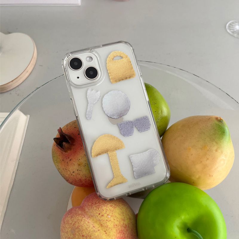 [MADE] favorite things jelly hard case (yellow)