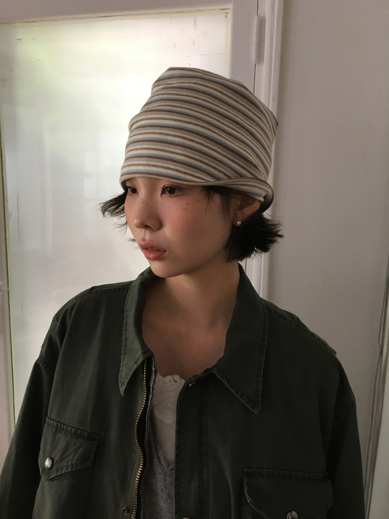 Rito Striped Beanie (3color)