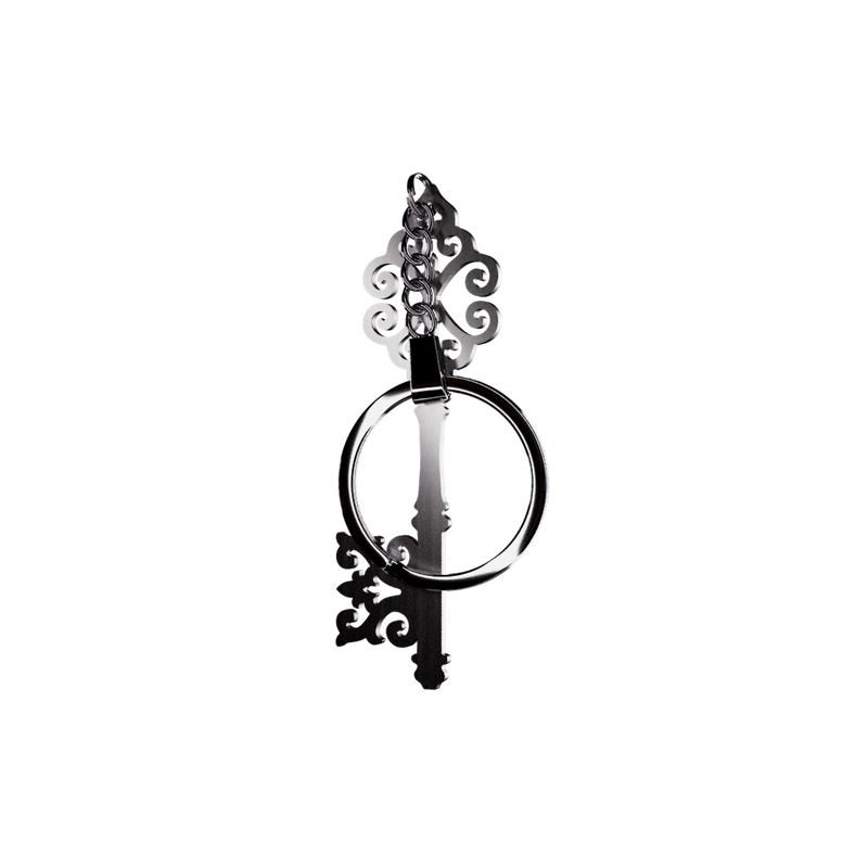 Kii Keychain - Flat Steel