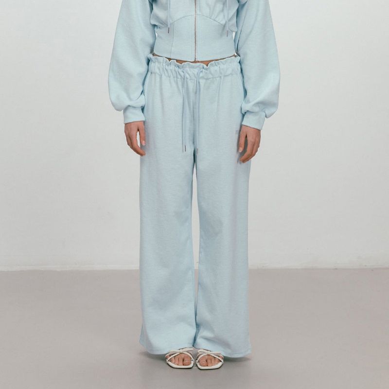 BAKE WIDE PANTS / SKYBLUE