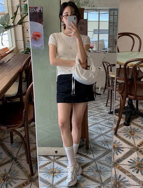 See-through Daily Rib Socks (8color)
