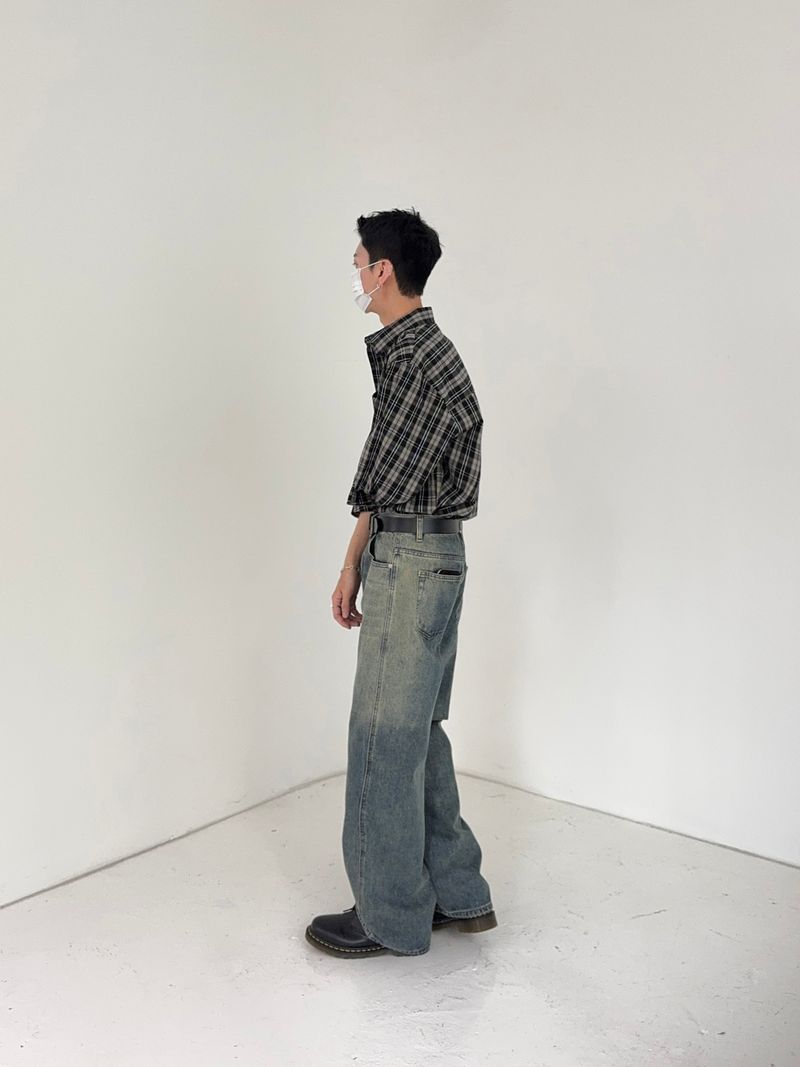 SP Check Standard Cotton Shirt (3C)
