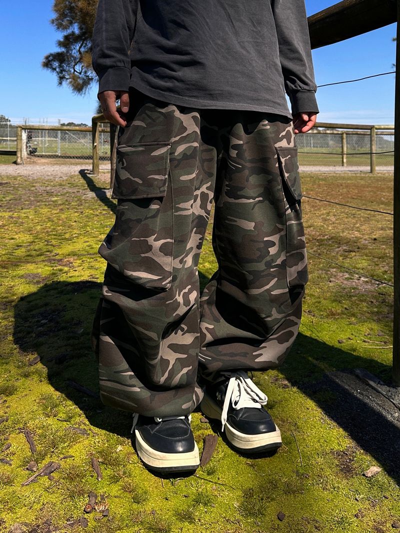 Ju camo Balloon Sweat 2C