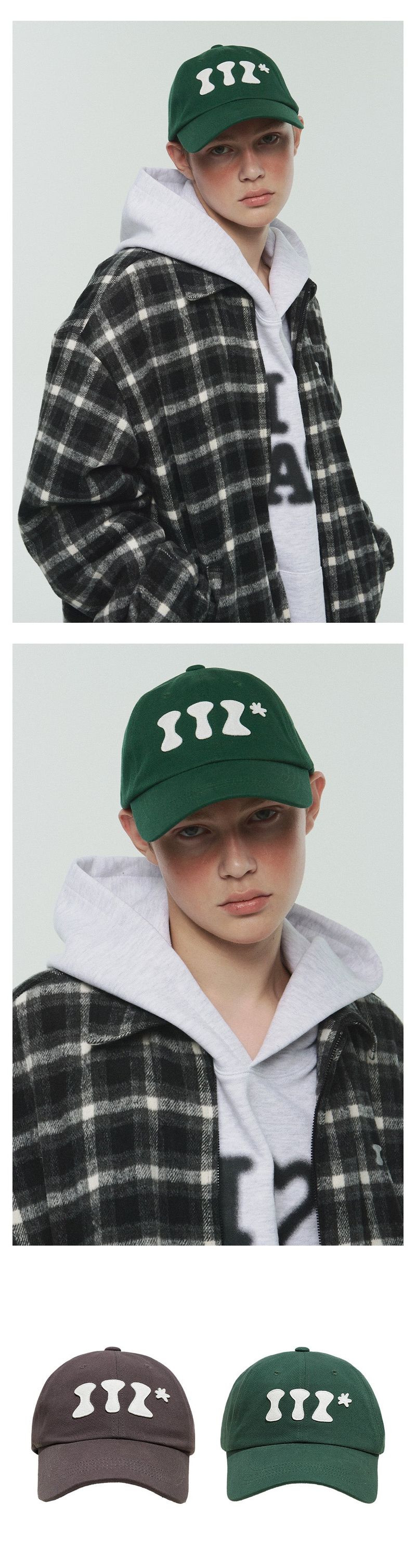 ITZ MINI LOGO BALL CAP - GREEN