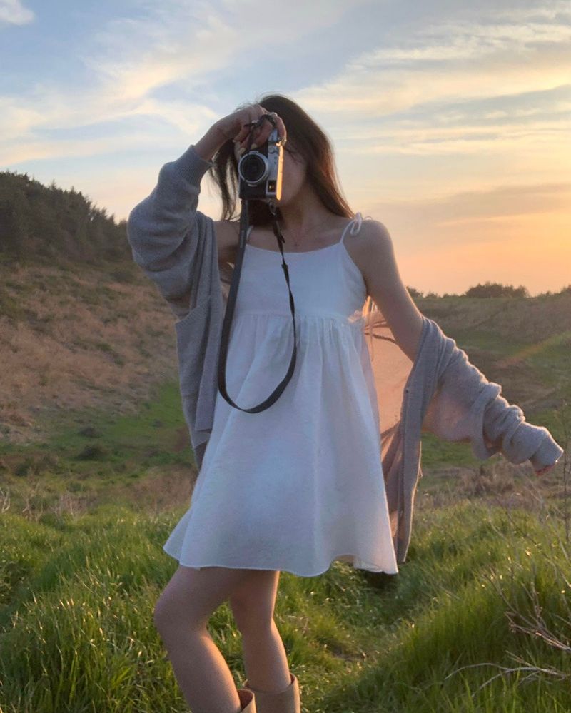 [MADE] Angel, mini strap dress