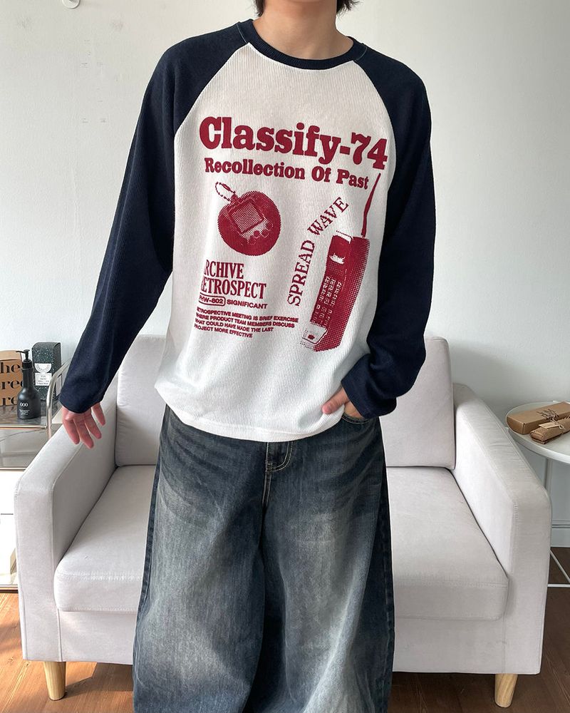 Collection Raglan Knit T-shirt