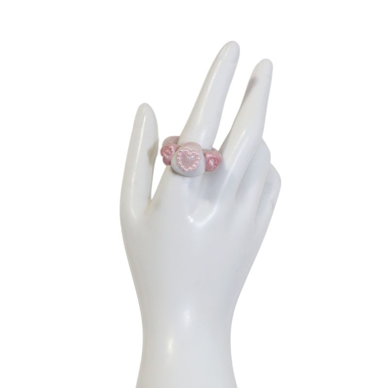 [MADE] Pink Onigiri Ring