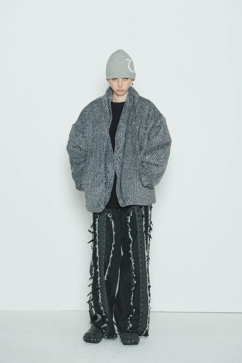 Wind Vagabond Denim Pants Black