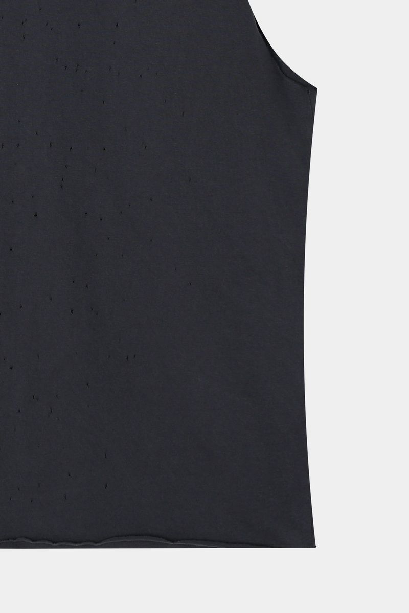 Fog Distressed Sleeveless