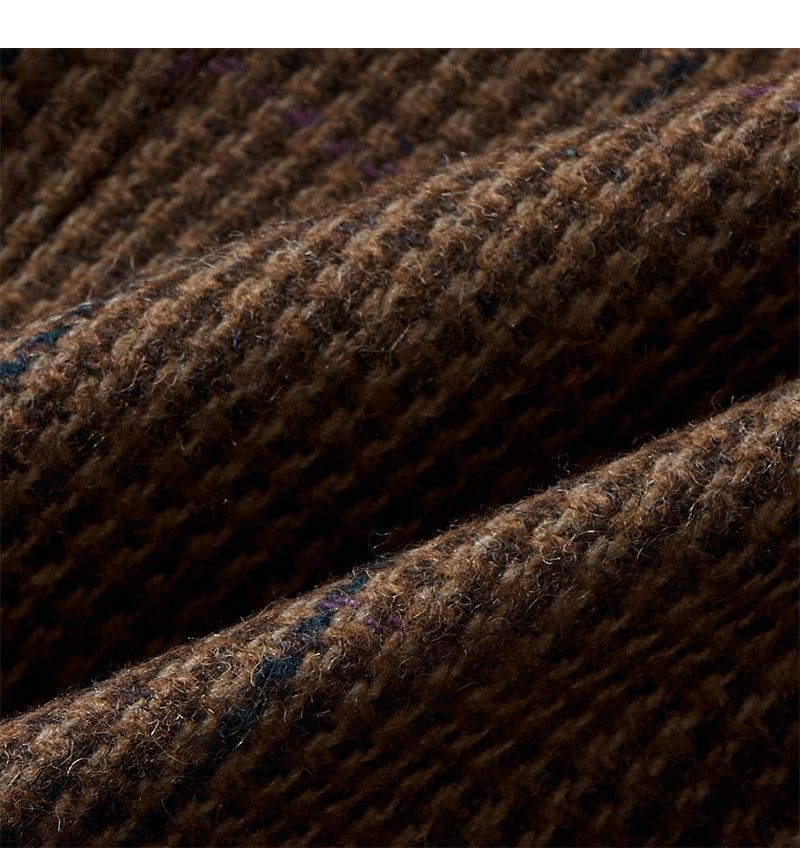 [F/W] Teddy check 2button wool jacket