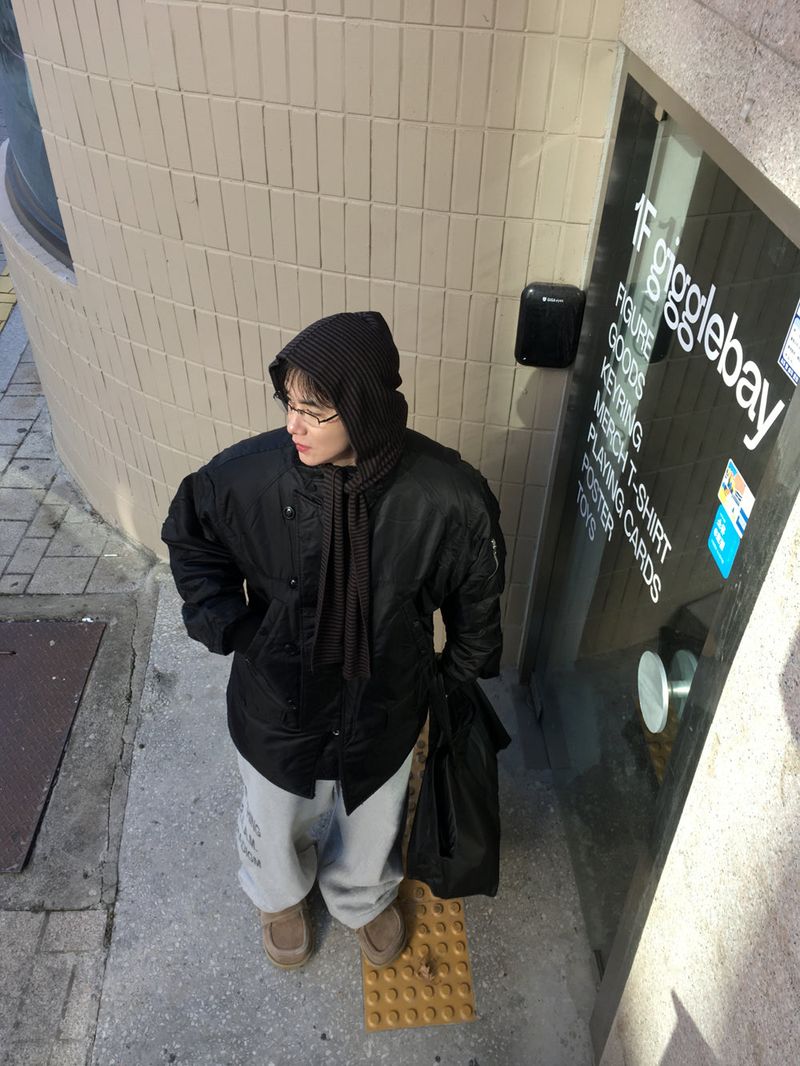 No.1548 nylon parka F JK