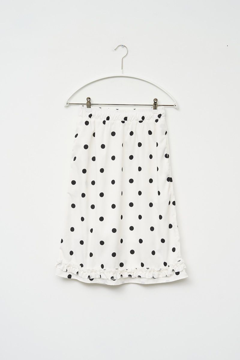 (W) Soap Frill Bubble Skirt