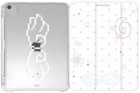 Angel Star Dot Pattern iPad Cover Case