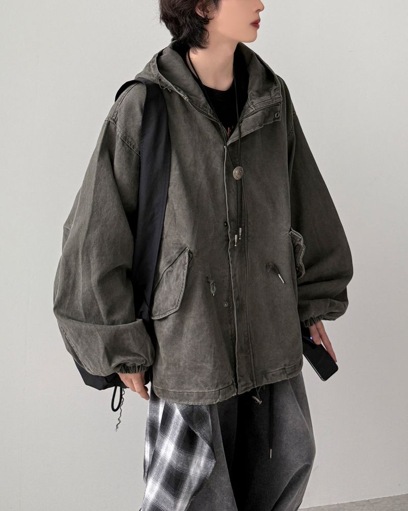 Caramel Washing Field Jacket