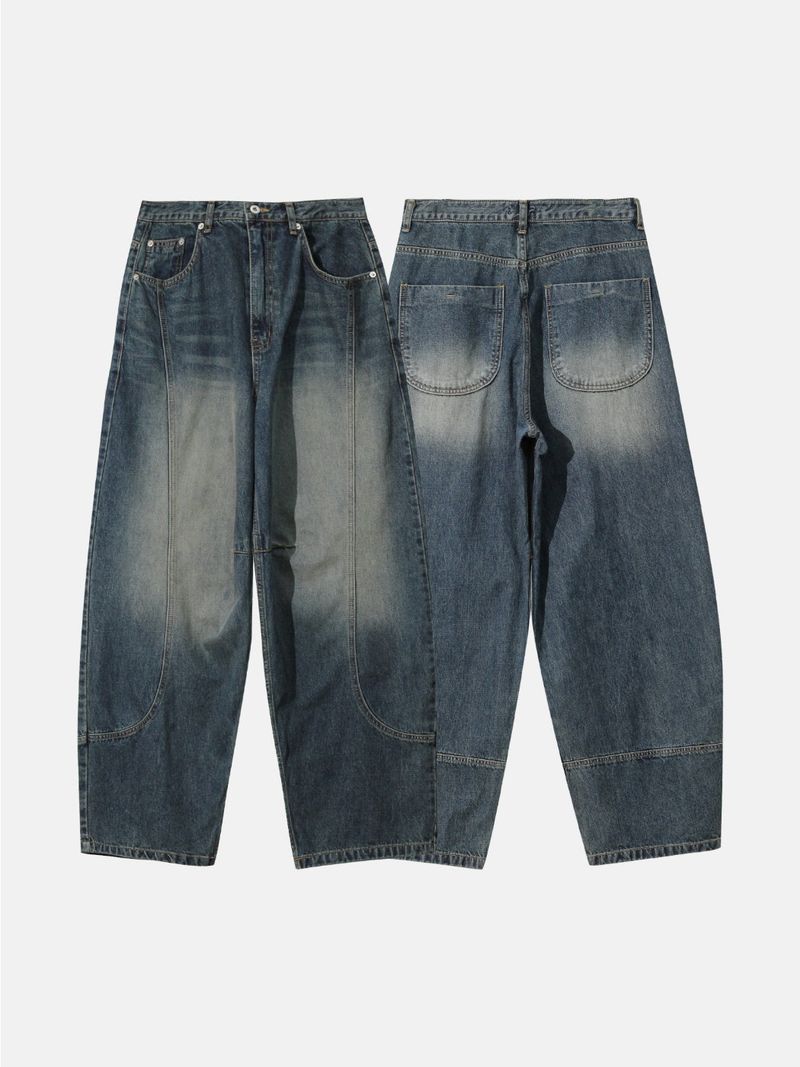Prine Cut Curved Denim (No.840)