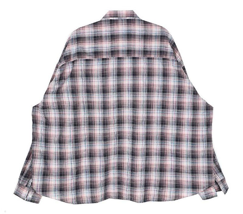No.0780 F thin daddy check SHIRT