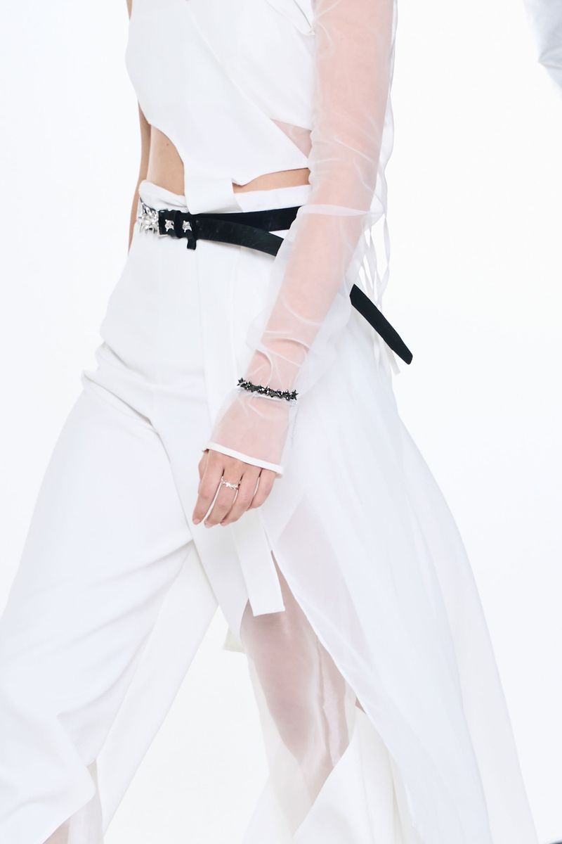 NO.630 [BLACK] SPIKY BANGLE BRACELET