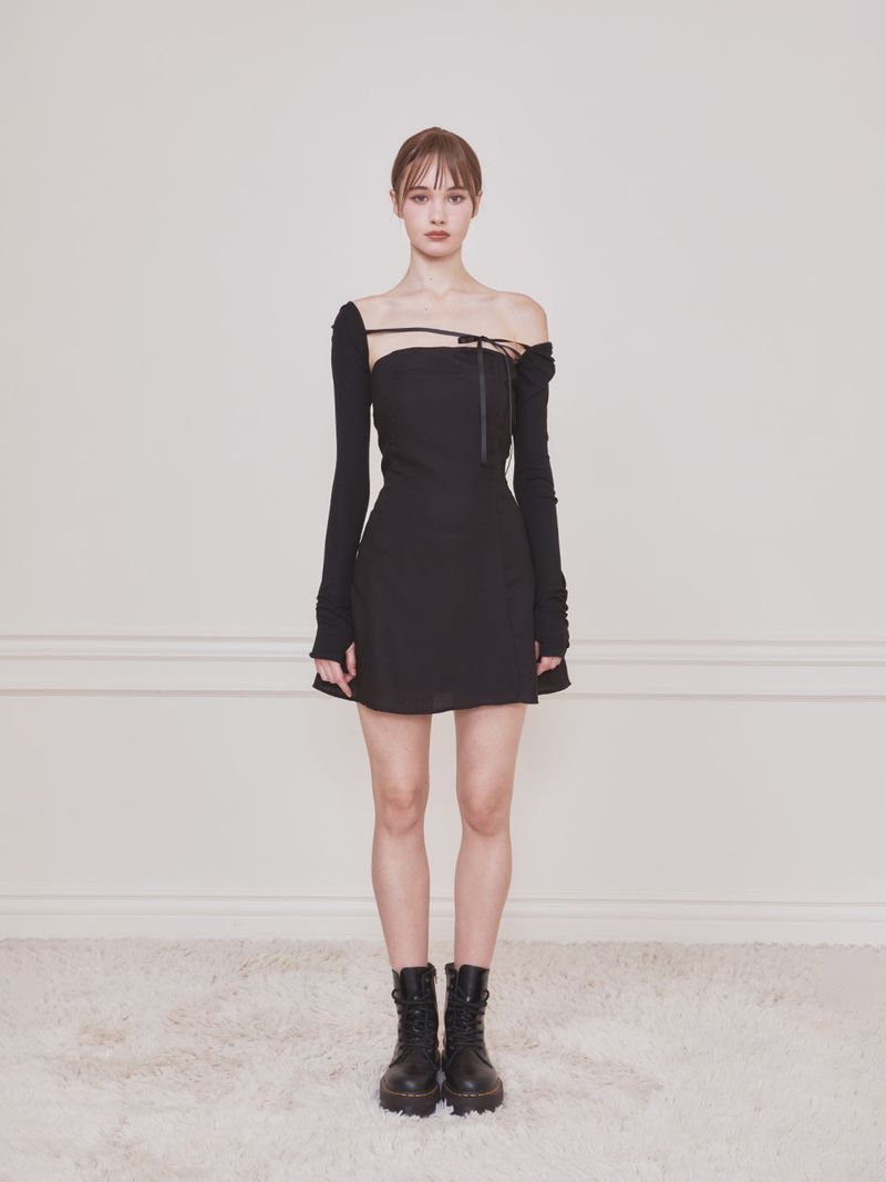 Fay bolero dress (Black)