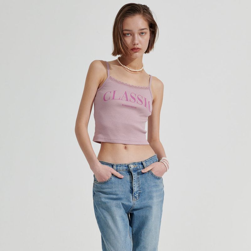 Classic Lace Sleeveless [Pink]