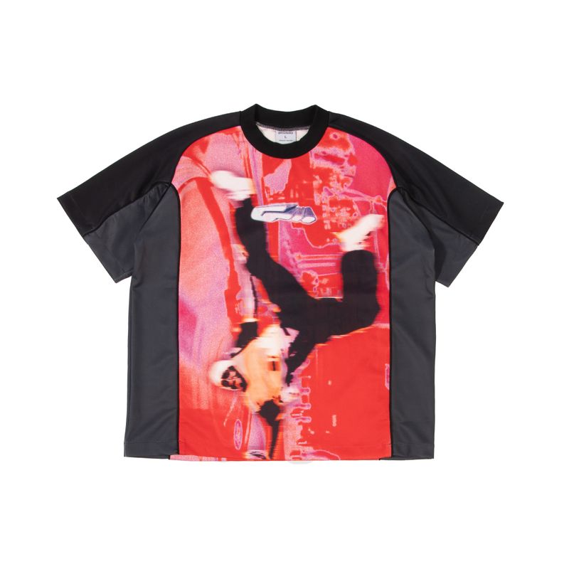 getricheasy（ゲットリッチイージー）の「 Digital Sports ジャージ レッド（トップス）」