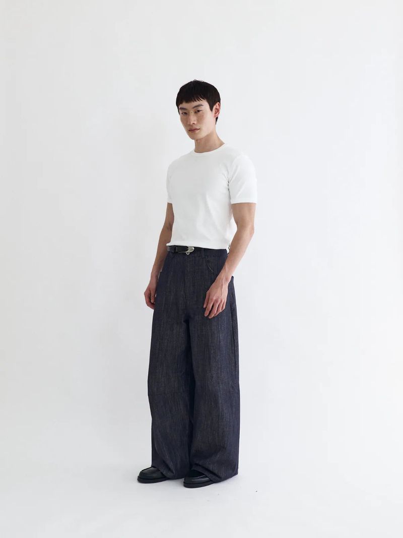 26SS TP4 Ribbed Fitted Tee