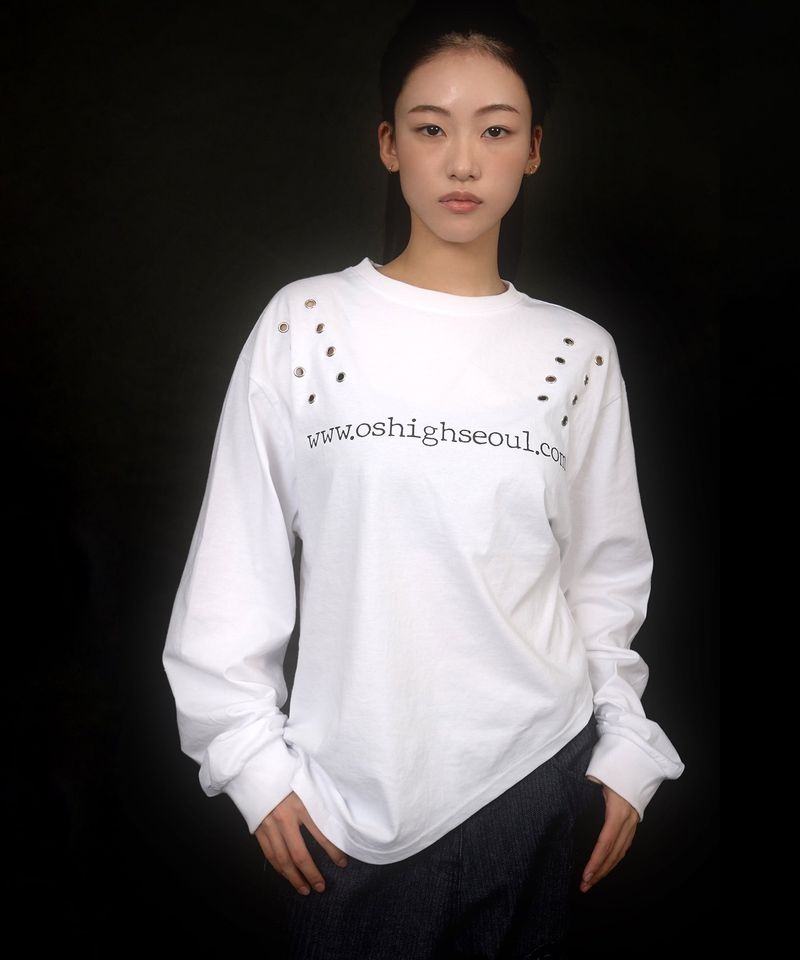 OSHIGH（オスハイ）の「Eyelet Sleeve 001（Tops）」