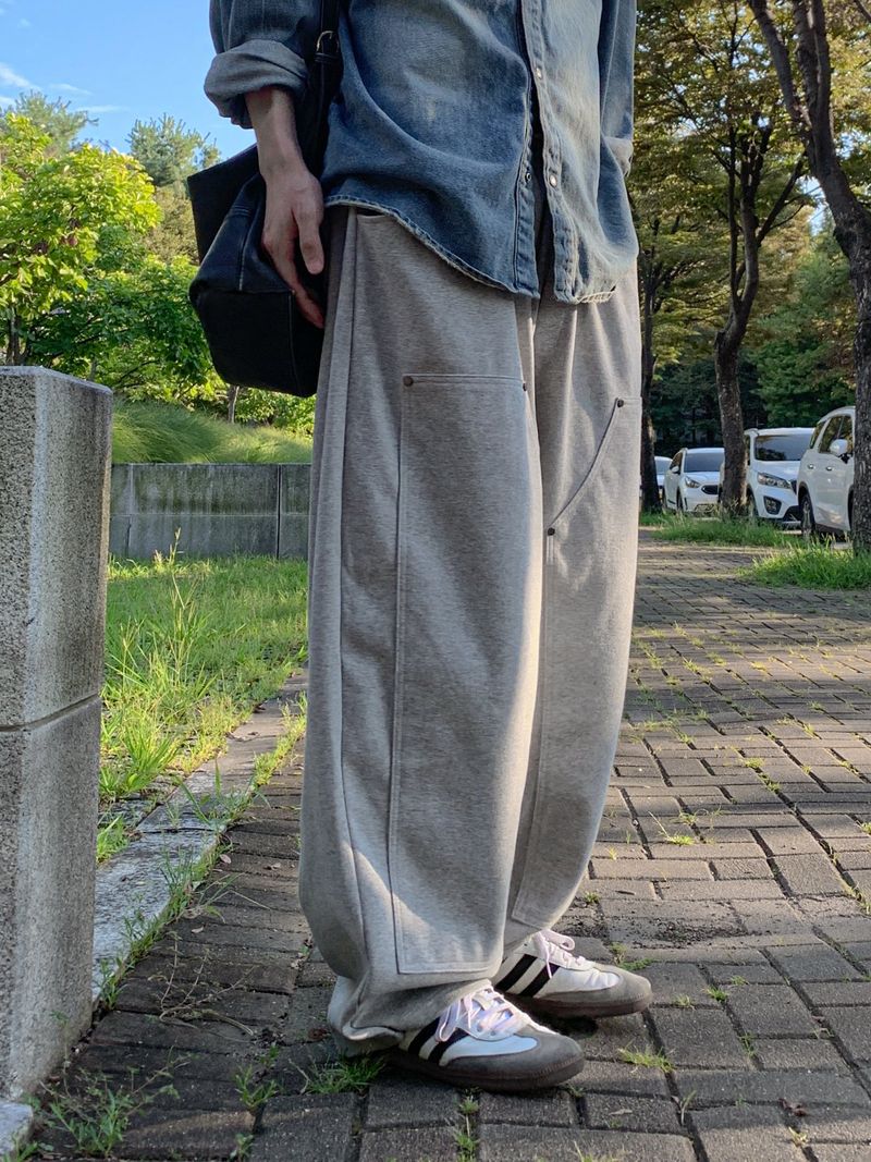St Tamy Double knee Sweat pants
