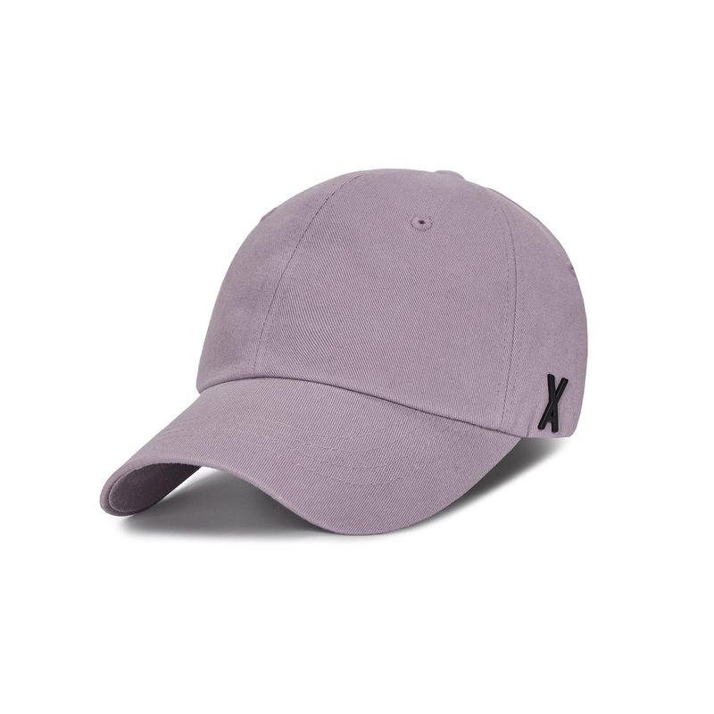 VA Black Stud Ball Cap / Indiepink