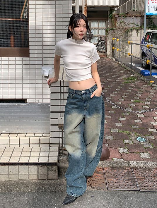 SECTION RIVET BALLOON JEANS (2C)