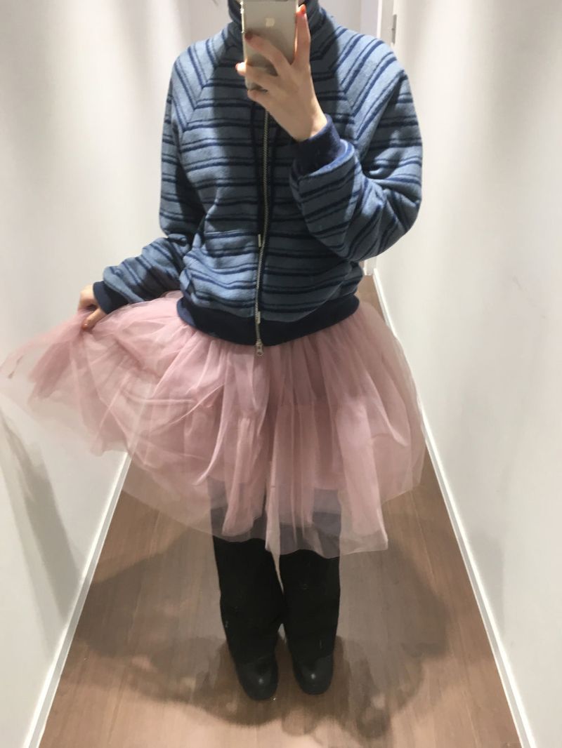 Swan Chiffon Skirt (2 Colors)