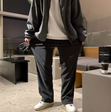 Wybird Winter Span Brushed Banding Wide Pants