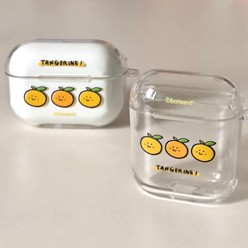 bora and(ボラアンド)の「Tangerine air pods case(Smartphone Accessories)」